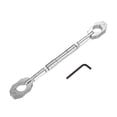 thumbnail image 1 of 1 Juego 22mm Moto Equilibrio Barra Travesaño Manillar Plata Tono, 1 of 1