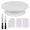 6pcs white, variant on Icing Spatulas, by NOBRAND (6 Count)