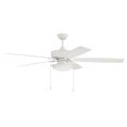 thumbnail image 3 of OS119PN5-Craftmade Lighting-Outdoor Super Pro - 5 Blade Ceiling Fan with Light Kit In Classic Style-60 Inche Wide-Painted Nickel Finish, 3 of 5