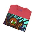 thumbnail image 4 of Octopus 9 tentacles, hand drawn art, skate & surf wear on a Unisex T Shirt., 4 of 4