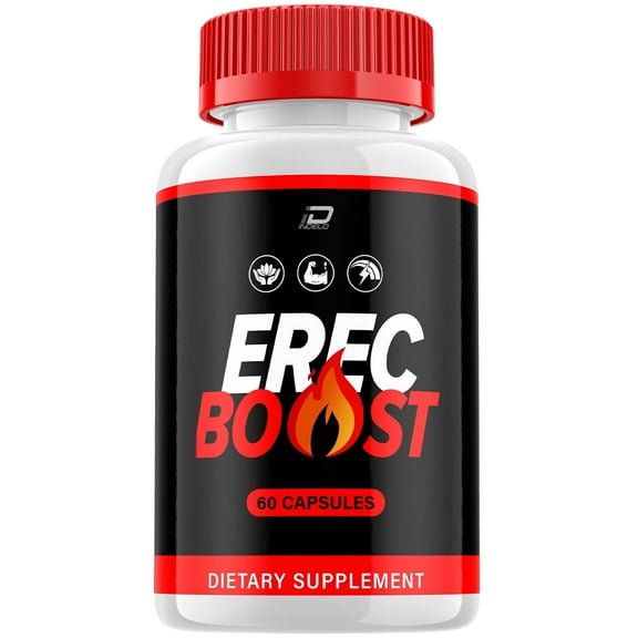 Erecboost for Men Capsules – Erecboost Overall Health and Energy, Official Formula, Erekboost, All Natural Support Formula, 60 Gummies