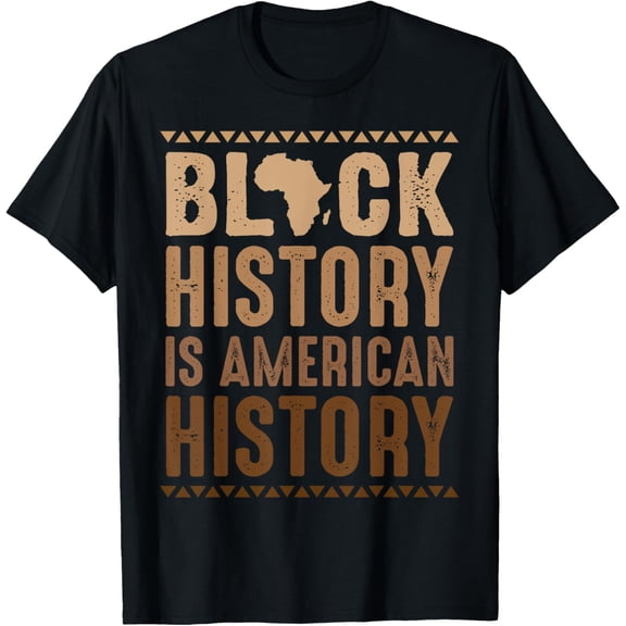 Black History Shirt Black History Month African American T-ShirtMen's and women's gift, black and white T-shirt, size: Extra large S-4XL