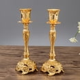 thumbnail image 5 of Grandest Birch 2Pcs Candelabra Candle Stick Holder Table Centerpiece Home Party Bar Decoration Vintage Durable Table Decoration Ca, 5 of 8