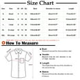 thumbnail image 3 of Womens Blouses Short Sleeve Dressy Casual Front Button-Down Lapel Shirts Solid Loose Tunic Tops Basic Collared Business T-Shirts with Pockets Christmas Outfit, 3 of 8