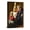 Christ In The House Of Martha And Mary, variant on Johannes Vermeer Painting The Geographer by Vermeer Canvas Art Framed Wall Art