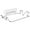 C#372 A, variant on No-Drill Kitchen Garbage Bag Holder with Adhesive Hooks, Wall-Mounted Plastic Bag Storage Rack for Cabinet Door, Includes Disposable Bags C#372 A