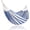 Blue & White Stripes, variant on PETGLE Large Hammock for Tree, Outdoor Tree Fabric Hammock Only, Coffee Stripes