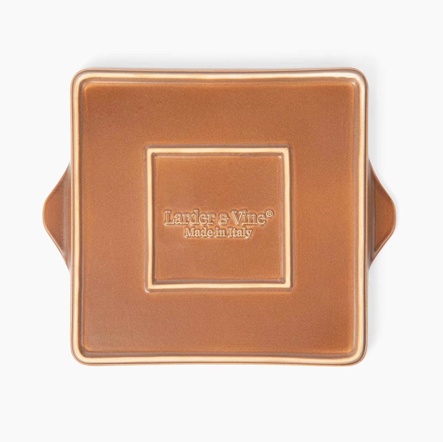 Square Grill Pan | 100% Ceramic Pan, Handmade, Non-Toxic, Eco-Friendly, Oven Safe 662F