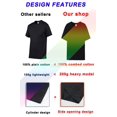 thumbnail image 4 of T-SHIRT MAGLIETTA TSHIRT VESPA PIAGGIO VINTAGE RETRO HIPSTER UOMO DONNA white black grey red tshirt stranger things anime shirt, 4 of 5