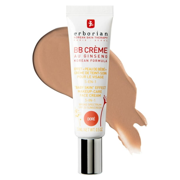 Crema BB Erborian con ginseng SPF 20 Tan (Dore) 15 ml
