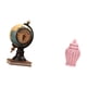 thumbnail image 5 of Figura de globo terráqueo, estatua moderna, reloj de mesa coleccionable, adorno artístico para estante, oficina, chimenea, dormitorio, armario, tarro, 5 of 8