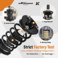 thumbnail image 6 of maXpeedingrods Front Struts for Chevrolet Equinox 2007-2017, for GMC Terrain 2011-2017, 172526 172527 Shock Absorbers Complete Struts with Coil Spring Assembly 1333392R 1333392L 2Pcs, 6 of 9