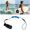 Sky Blue, variant on Surfboard Leash, Coiled Sup Leash Leg Rope, Straight Surf Board Leg Rope, Elastic Safety Outdoor SUP Strap Surfing Leash Rope Adjustable TPU Wrist Coil Leg Foot Rop (White)