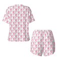 thumbnail image 5 of Xecao Flamingo On Checkered print Swimsuit for women, Summer-ready, sporty style.Quick-dry fabric. Many sizes & colors., 5 of 9
