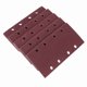 thumbnail image 4 of 100x Almohadillas de Lijado,Lija de Papel de Gancho y Bucle Hoja Perforado 8 Agujeros Granos 40/60/80/120 la Hoja Apto Lijadora Orbital Multi-Lijadora Oxido de Aluminio Grano, 4 of 5