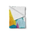 thumbnail image 2 of Colorful Soft Flannel Fleece Blanket, Contemporary Art Style Sunny View of Ocean with Sailing Yacht Marine Travel Hobby, Cozy Plush for Indoor and Outdoor Use, 50" x 70", Multicolor, by Ambesonne, 2 of 6