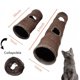 thumbnail image 5 of Greeniant Juguete plegable del túnel del gato cómodo y suave para el túnel del animal doméstico de los túneles del juguete del gato del Juguetes para gatos, 5 of 6