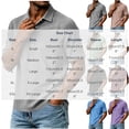 thumbnail image 4 of IhhxPro Men's Short Sleeve Collared Shirt with Button Detail Solid Color Button-Up Tee Casual Summer Lightweight Cotton Fit Office Golf S-2XL, 4 of 6