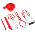 thumbnail image 1 of Coofit 6PCS Canning Essentials Set Assorted Stainless Steel Jar Lifter Canning Tongs, 1 of 10