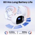 thumbnail image 4 of AI Translation Earbuds Real Time, 164 Language Translator Earbuds 4-in-1 Translation Headphones, Audifonos Traductores Inglés Español Open Ear Headphones with Audio and Video Calls, For Business, 4 of 8