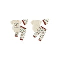thumbnail image 2 of BemeyourBBs Newborn Baby Boy Duck Hunting Outfit Infant Baby Boys Spring Summer Fall Clothes Cute Duck Letters Print Short Sleeve Romper Long Pants and Knotted Hat 3 Piece Set, 2 of 9