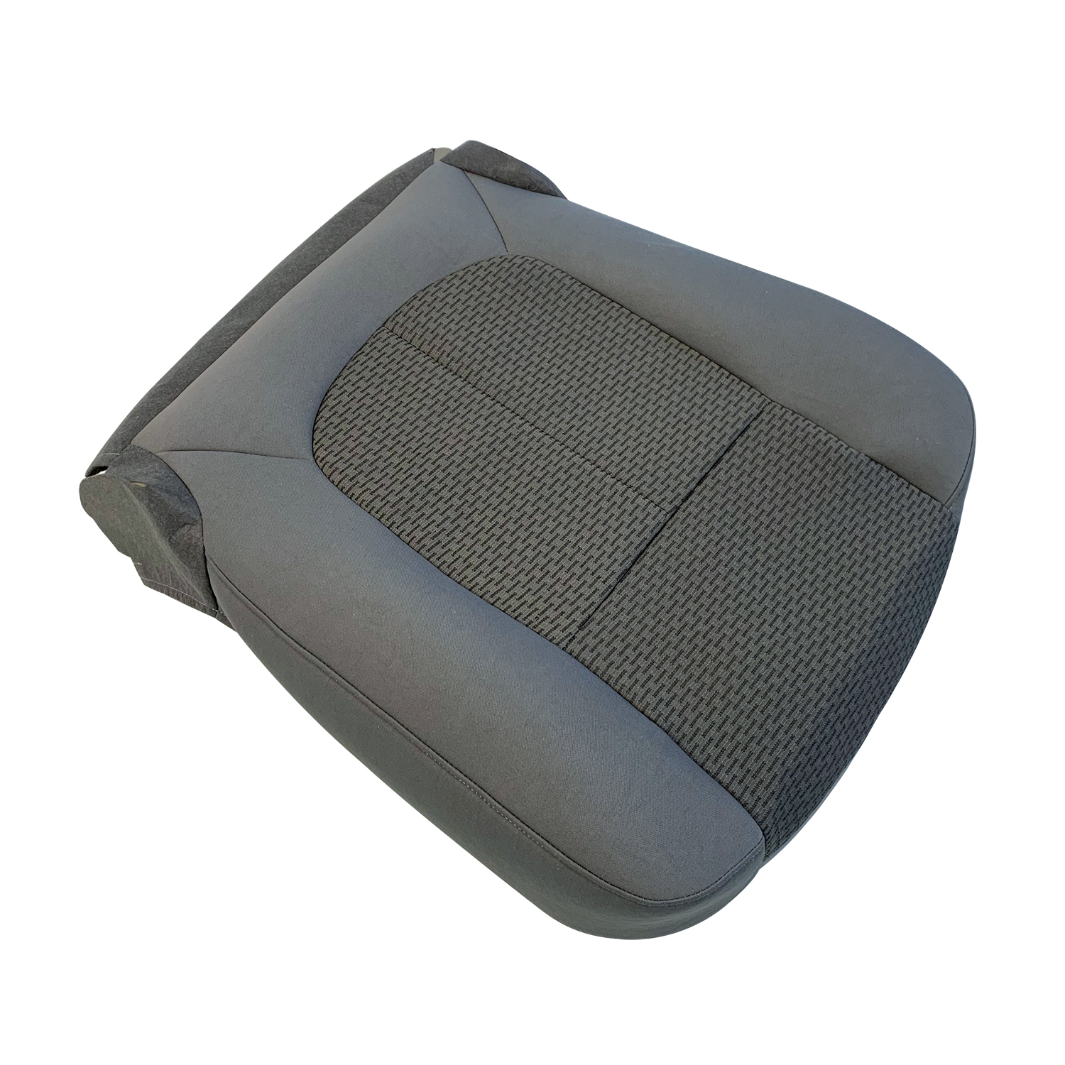 Soillar Driver Bottom & Top Cloth Seat Cover - For 2011-2016 Ford F250 F350 XLT - Gray