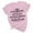 Pink, variant on CFLVAEK I'm a Little Smart Ass Tshirts for Women and Men Plus Size Short Sleeve Tshirt Casual Round Neck T Shirts Summer Going Out Tees Green XL