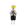 thumbnail image 4 of 3x 10 piezas de botón cendido y apagado momentáneo sin bloqueo Mini interruptor de 2 pines PBS-110 amarillo Sunnimix Cambiar, 4 of 6