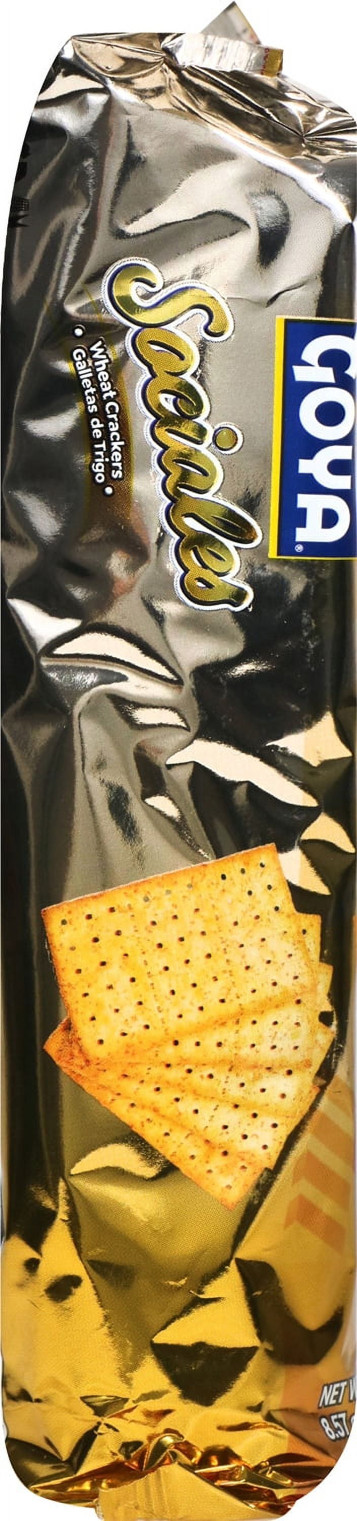 (6 pack) Goya Sociales Wheat Crackers, 10 oz