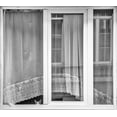 thumbnail image 2 of Stoop, Susanne 22x20 White Modern Wood Framed Museum Art Print Titled - Kitten Window, 2 of 4