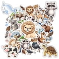 thumbnail image 5 of 35pcs Cute Animal Stickers Kids Stickers Wildlife Cartoon Stationery Stickers for Phone Luggage Laptop, 5 of 9