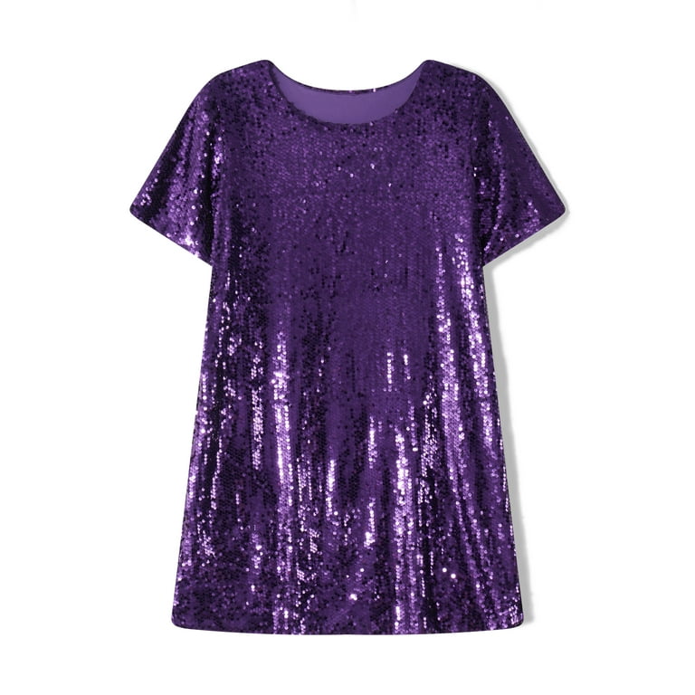 Sparkle tshirt dress sale