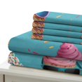 thumbnail image 5 of 3D Ice Cream Printed Comforter Cover Set Children Adult Unique Design Bedding Set Bedroom Decor,Twin (68"x86"), 5 of 5