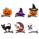 thumbnail image 2 of Lurrose 6pcs Halloween Hairpins Hair Barrettes Hair Clips Headwear Party Accessories for Girls Children, 2 of 4