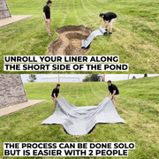 Anjon LifeGuard EPDM Rubber Pond Liner, 20 ft. x 100 ft., 45-Mil