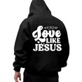 thumbnail image 3 of WILLBEST Sudaderas para Hombre Sudaderas con Capucha y Sudaderas para Hombre Sudadera con Capucha Informal Holgada con Estampado De Letras para Uso Diario Otoño Invierno Ropa De Calle Cómoda XXXGrande, 3 of 3