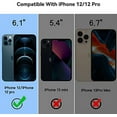 thumbnail image 2 of Funda de batería para iPhone 12/12 Pro JM 6800 mAh Cargador portátil recargable delgada, 2 of 5