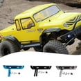 thumbnail image 4 of Wweixi Stylish Rear Bumper For ECX 1/12 Rc RGT 136100 Aluminium Alloy Construction Made Of Aluminium Alloy.Improve Performance red 1Set, 4 of 6