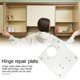 thumbnail image 2 of Placa Bisagra Reparación Gabinete Armario Muebles Cajón Ventana Reparación Hardware Hugtrwg Para estrenar, 2 of 5