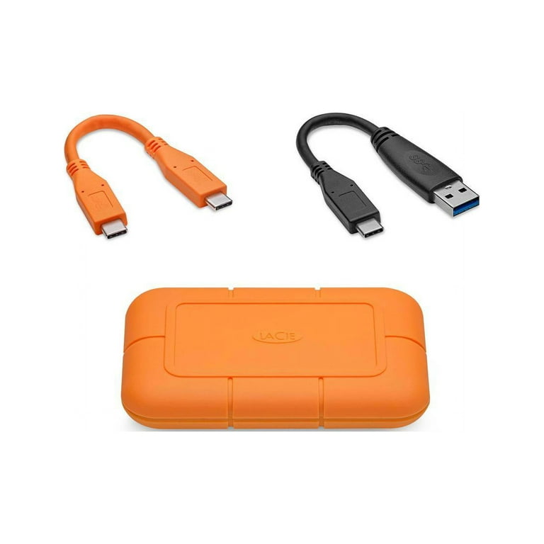LaCie 1TB Rugged SSD Pro External Drive with Thunderbolt 3 - Apple