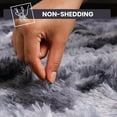 thumbnail image 4 of Ameha Shaggy Rug 5x7 Ultra Soft Comfy Large Fluffy Rugs Non-Slip For Teen Adults Apartment Bedroom Home Decor Tye Dye Gray, 4 of 10