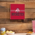 thumbnail image 3 of Ohio State Buckeyes 12" x 12" Wood Wall Sign, 3 of 3