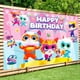 thumbnail image 4 of SuperKitties-telón de fondo de dibujos animados para fiesta de Cumpleaños de Niños, suministros de decoración de pared, fondo personalizado para Baby Shower, 4 of 5