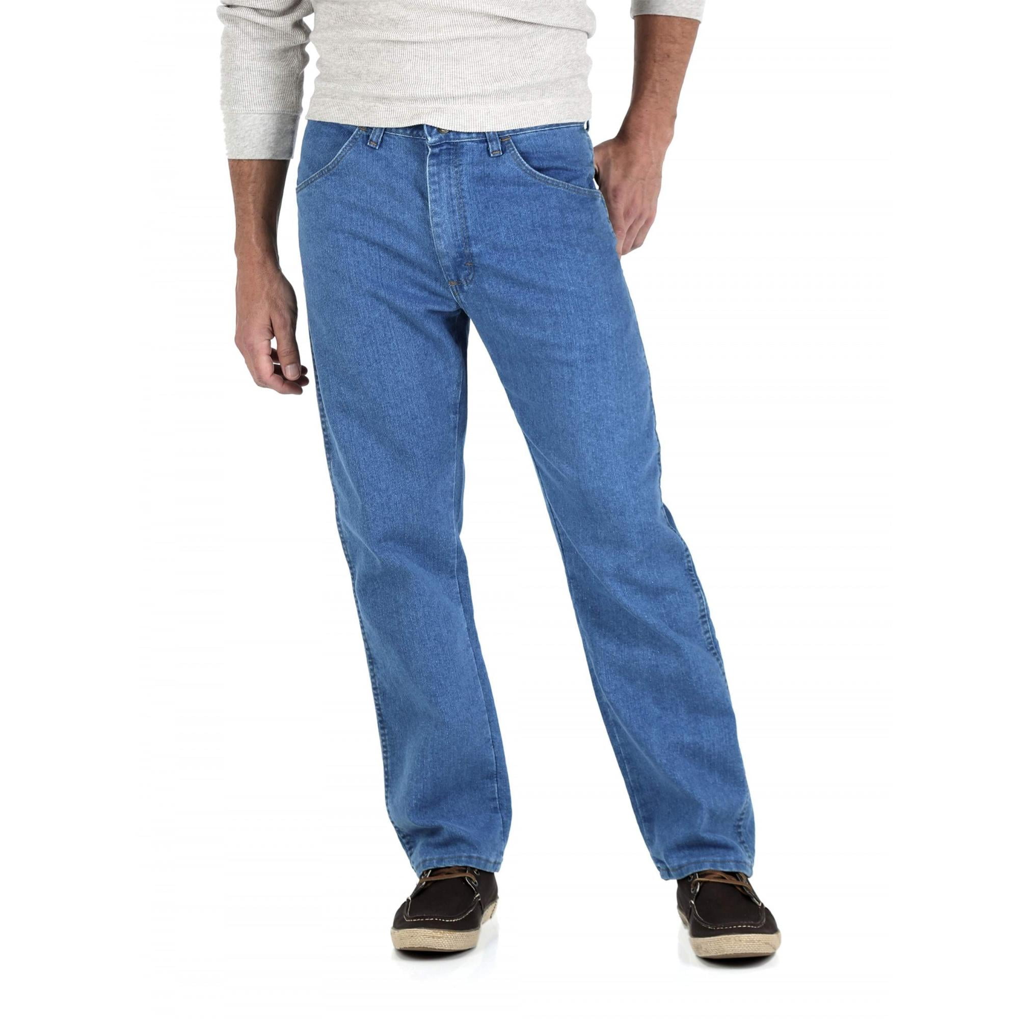 Wrangler Men's Regular Fit Stretch Jeans 
