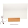 thumbnail image 1 of Desktop Dry-Erase Board Clear Message Board Office Desktop Whiteboard Acrylic Writing Board, 1 of 7