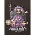 thumbnail image 2 of Minecraft Little & Big Boys Glow in the Dark Piglin King Graphic Tee, Sizes XS-2XL, 2 of 3