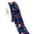 thumbnail image 1 of New Designs 50 Yards Flower Pattern Printed Grosgrain satin Ribbon DIY Hairs Accessories Jiayi, 1 of 7