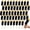 Black, variant on Konexial Feather Pens, Multi Colors, 30 Pcs