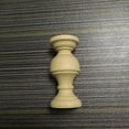 thumbnail image 3 of 10pcs Unfinished Wood Spindles for DIY Woodworking Projects Room Accessories Decorative Baluster Columns for Wine Rack and Bed Frame, 3 of 3