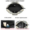thumbnail image 3 of Pioneer Flower Floral Print Pattern Travel Tote Bags for Women Carry On,Large Weekender Bags for Women Travel,Multi Functional Duffle Bag for Work,Shopping,Sports, 3 of 5